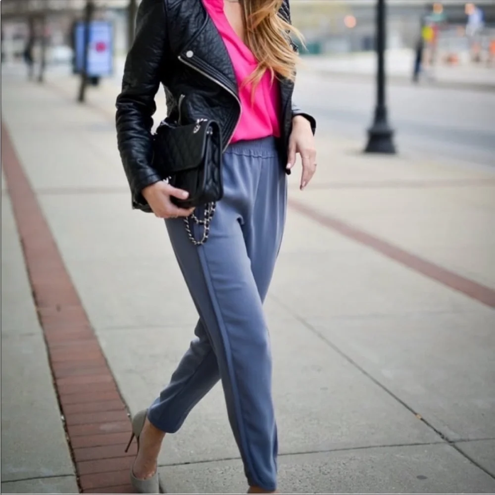 J. Crew Grey Elastic Reese Joggers